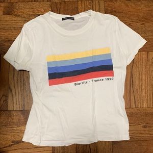 Brandy Melville France Baby Tee